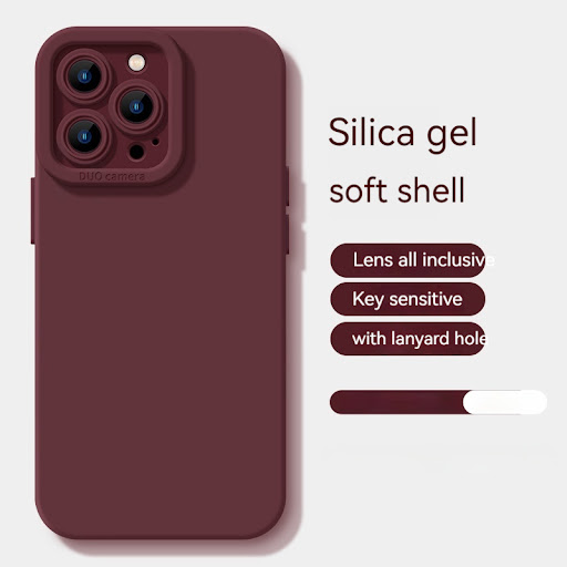 Title 3, Liquid Silicone Anti-fall Mobile Phone Case Pro...