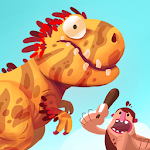 Cover Image of Descargar Dino Bash - Dinosaurios contra hombres de las cavernas Tower Defense Wars 1.1.37 APK