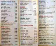 Kairali Bhavan menu 1