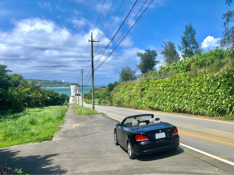 1シリーズ カブリオレの久しぶりの沖縄晴天ドライブ・古宇利島へGO!・車海老キッチン「TAMAYA」・北部ヤンバル　ドライブに関するカスタム事例の投稿画像11枚目
