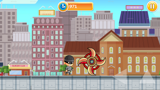 Mr Ninja 1 : Robber Parkour Race - Freerun game 3D captures d'écran apk mod pirater preuve 2