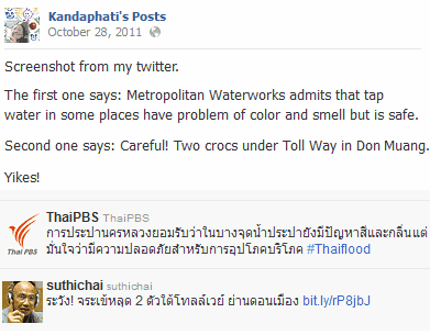 481Oct28.png - Twitter updates: tap water is safe, crocs under toll way