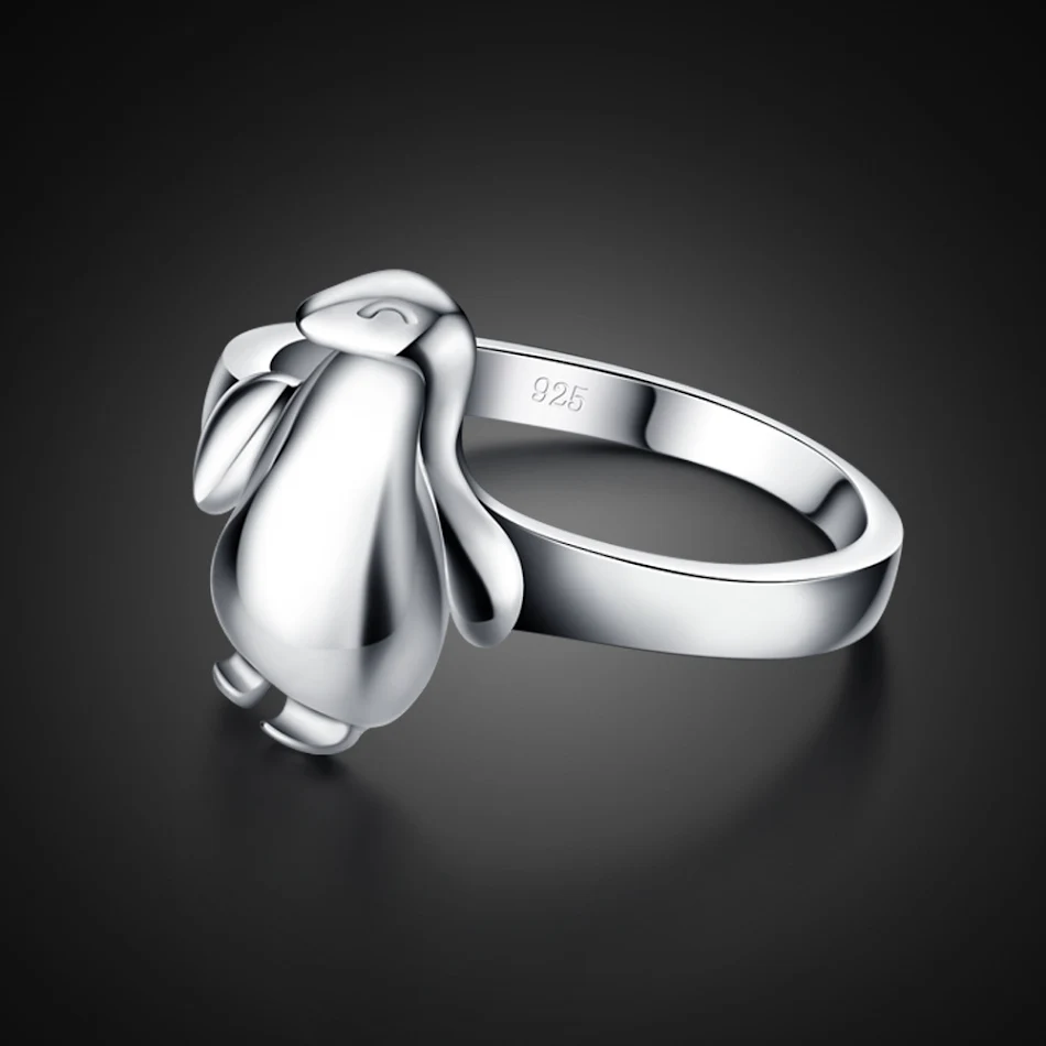 S925 Zilveren Charm Ring voor dames, een modieuze ring met een schitterende uitstraling, ideaal als cadeau voor speciale gelegenheden.