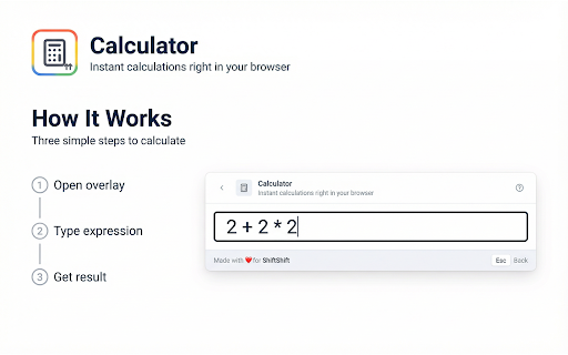 Calculator [ShiftShift] screenshot 2