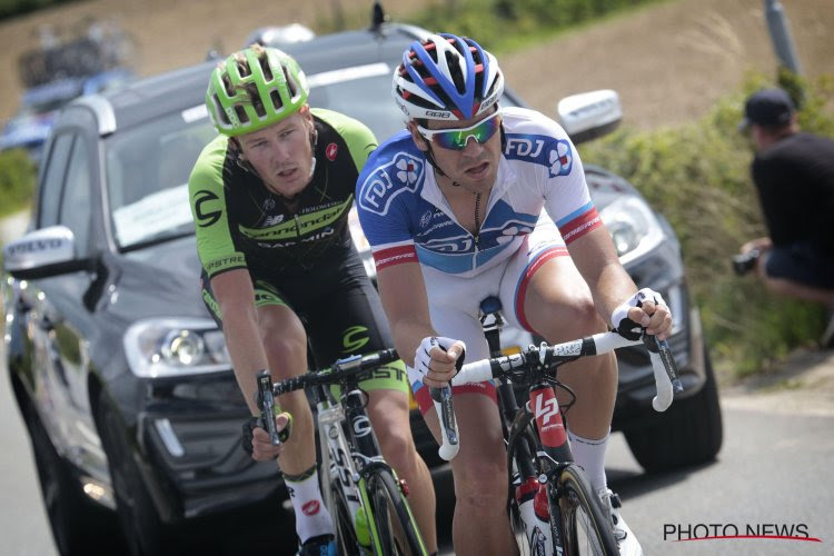 Bedrijvige Mathieu van der Poel grijpt naast de zege in Boucles de la Mayenne, Le Bon wint opnieuw