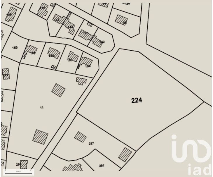 Vente terrain  10500 m² à Kergloff (29270), 100 000 €