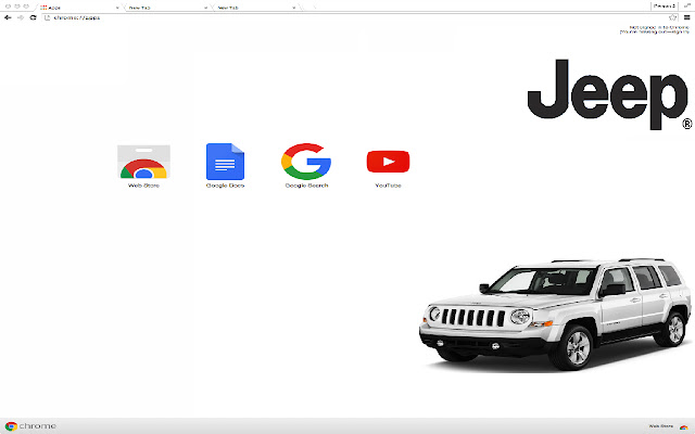 Jeep Theme chrome extension