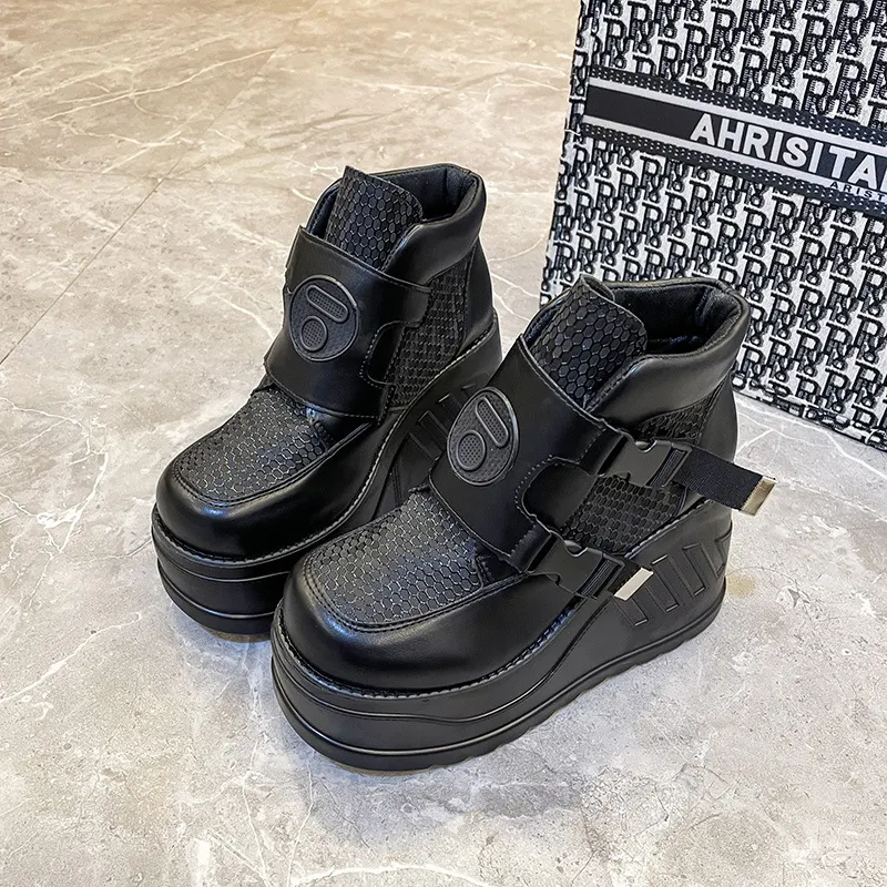Women's high-heeled shoes with thick bottom for enhanced comfort and style. Elevate your everyday look with these versat