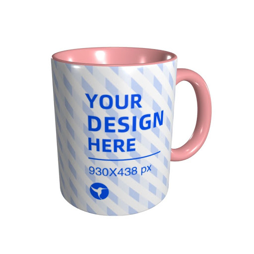 Title 4, Full Double Color Smooth Body Mug Enjoy your fa...