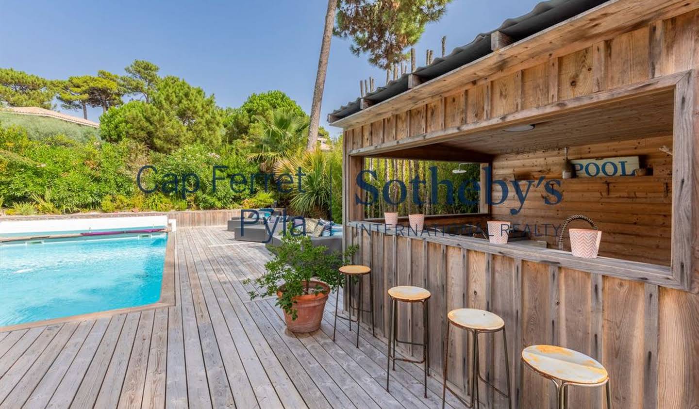 Villa avec piscine en bord de mer Lege-cap-ferret