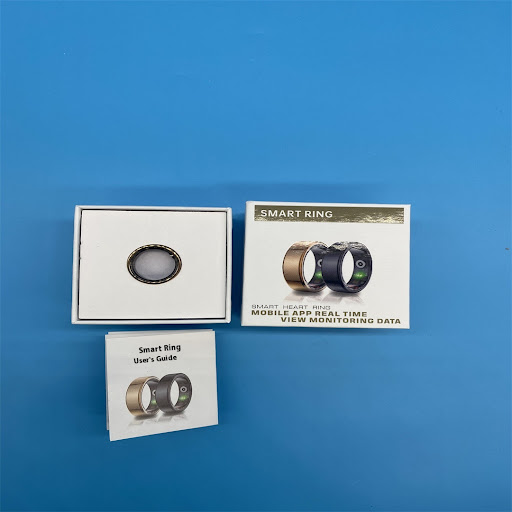 Title 4, Smart Ring R06 Couple Heart Rate Blood Oxygen B...