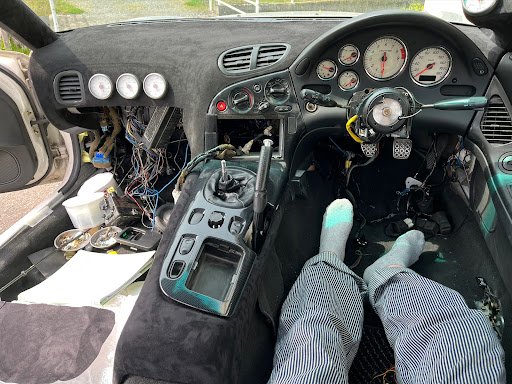 RX-7のホワイトメーター・メーター交換・後期メーターに関する