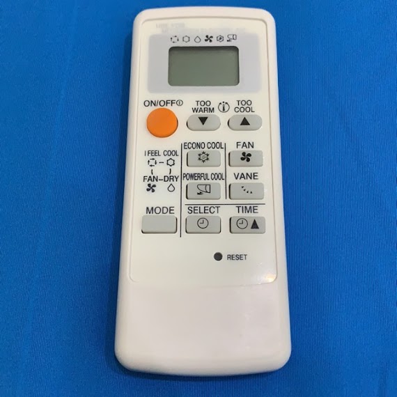 Remote Điều Khiển Máy Lạnh Điều Hoà Mitsubishi Electric Mặt Trắng