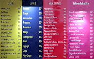 Lassi Center menu 1