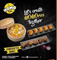 The Momo Co. menu 1