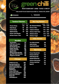 Green Chilli menu 3