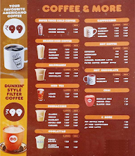 Dunkin' menu 3