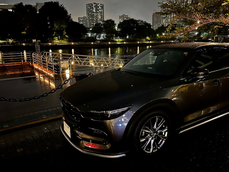 CX-5のCX-5・25T・雨の中の撮影・天王洲周辺・巨大ゴミ箱に関するカスタム事例の投稿画像7枚目