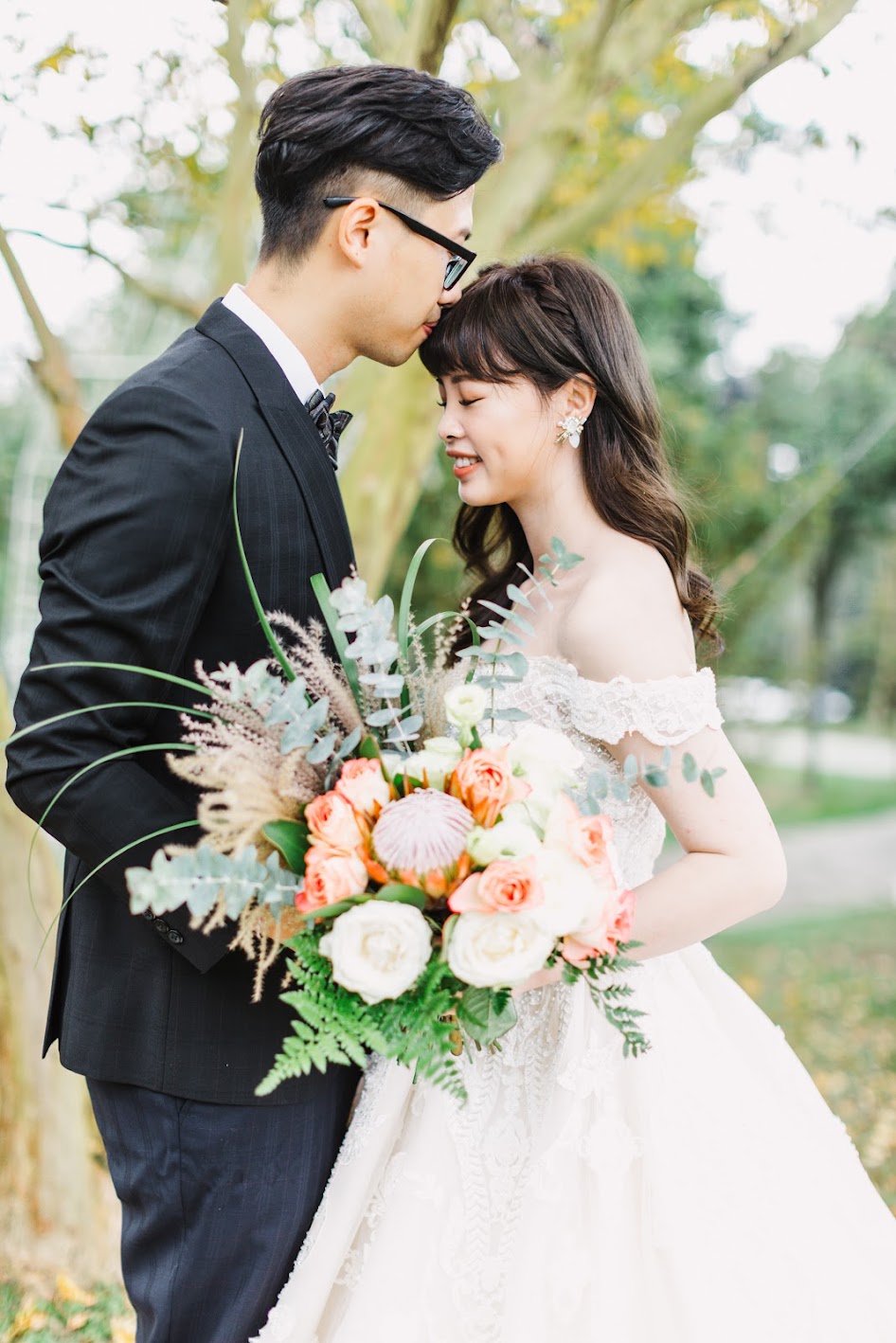 華山觀止婚禮 | SUSHI+SHIN WEDDING | 美式婚禮紀錄 – 戶外草地證婚