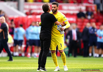 Antonio Conte vole au secours d'Hugo Lloris 