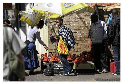 The informal traders association believes the bill's proposed ban on the display of cigarettes, as well as a ban on the sale of loose cigarettes, will have a negative impact on members. /ALON SKUY