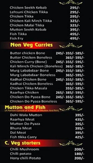 Taste Of India menu 2