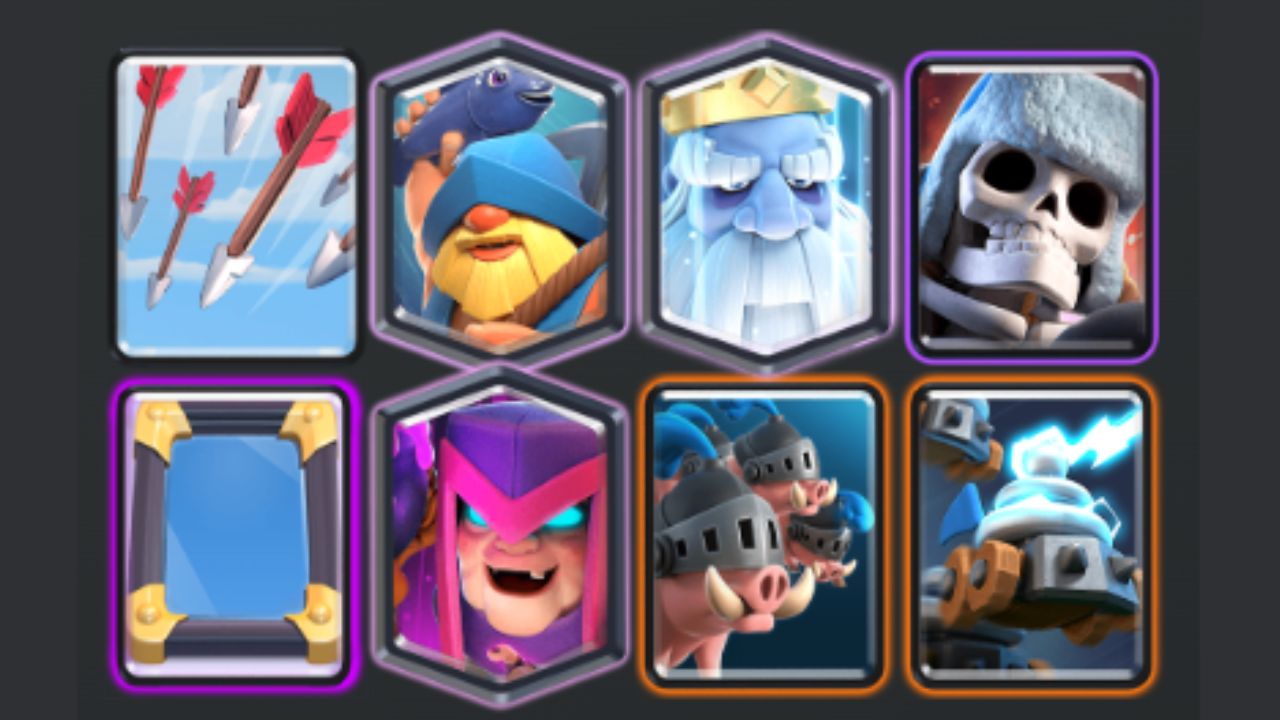 GIANT SKELETON ROYAL HOGS MOTHER WITCH MIRROR DECK