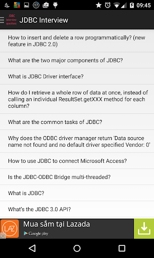 JDBC Interview questions