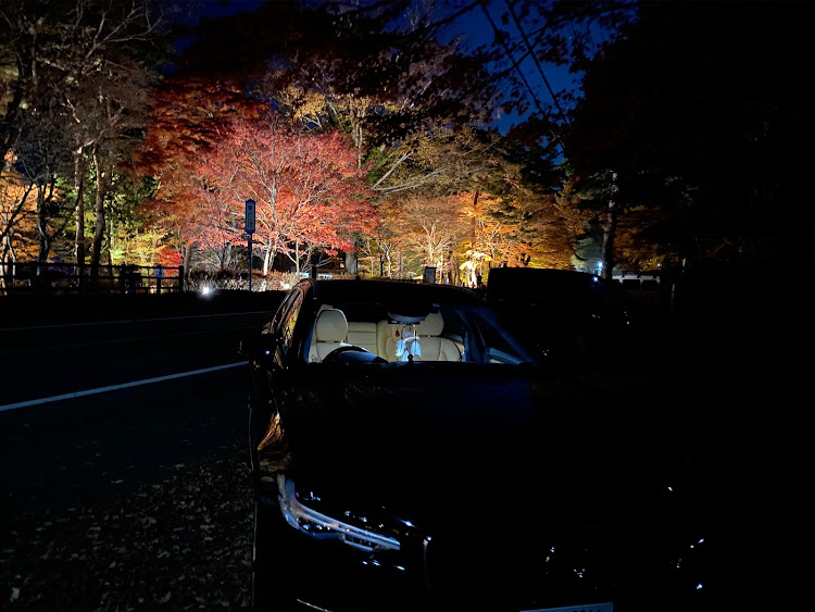 V90の紅葉と愛車・11月もよろしくお願いします・愛車の一番好きな角度・紅葉ドライブに関するカスタム事例の投稿画像4枚目