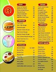 The Vesta Food Junction menu 1