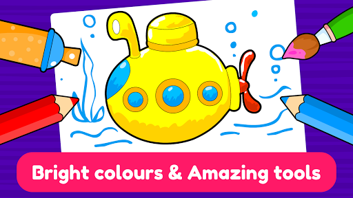 Learning  Coloring Game for Kids  Preschoolers