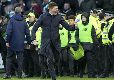 Gerrard en Rangers winnen Old Firm en gooien Schotse titelstrijd opnieuw helemaal open