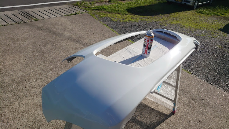 アルトバンのHA25S・自家塗装・DIY・スムージング・バンパー塗装に関するカスタム事例の投稿画像18枚目