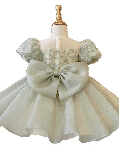 Vestito compleanno bambina francese - 1