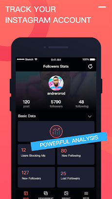 Followers Stats for Instagram & Report+ & trackerのおすすめ画像1