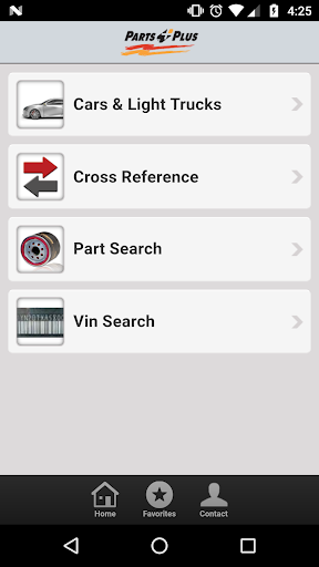 Screenshot PartsPlus Filters