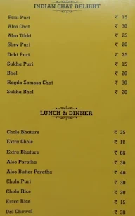 Santosh Samosa & Snacks menu 1