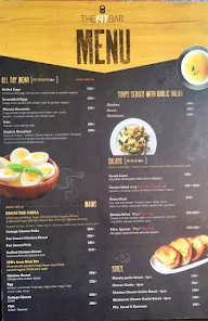 The Fit Bar menu 1