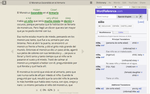 Readlang Web Reader