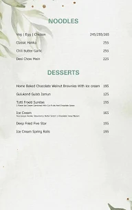 Atman Boutique Resort menu 6