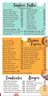 Baba Dairy menu 2