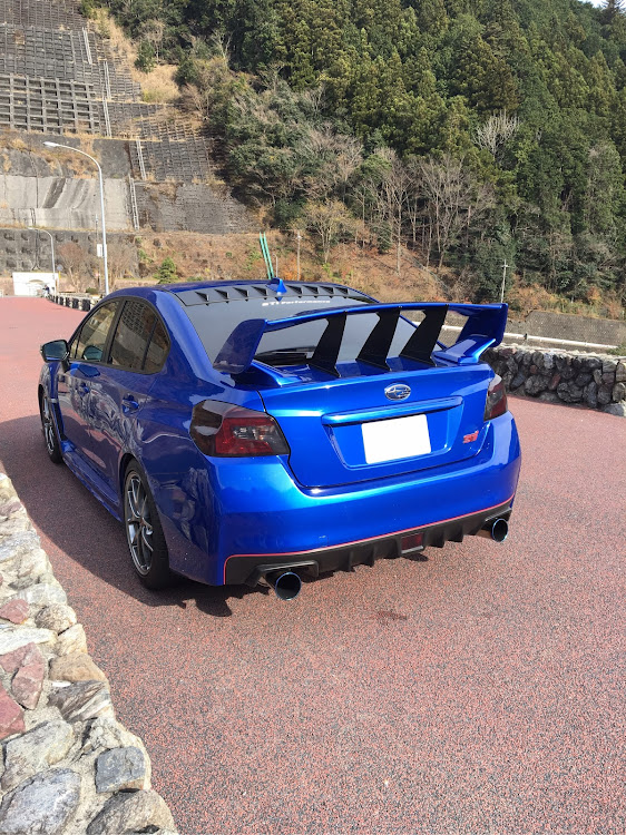 WRX STIのDIY・車高調整・TEIN・ウイングスタビライザーに関するカスタム事例の投稿画像2枚目