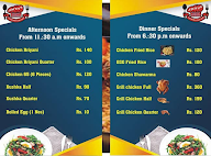 Ambur Royal Biryani Catering And Fast Food menu 1