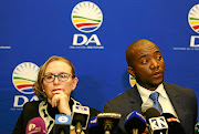 Western Cape Premier Helen Zille and DA leader Mmusi Maimane. File photo.