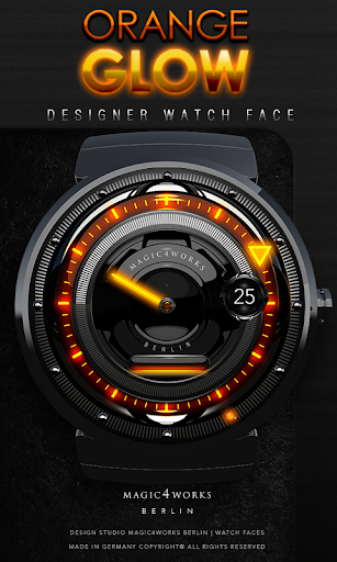 Orange Magic Watch Face