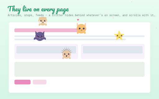 Peekaboo — Critters Peek From Your Page screenshot 4