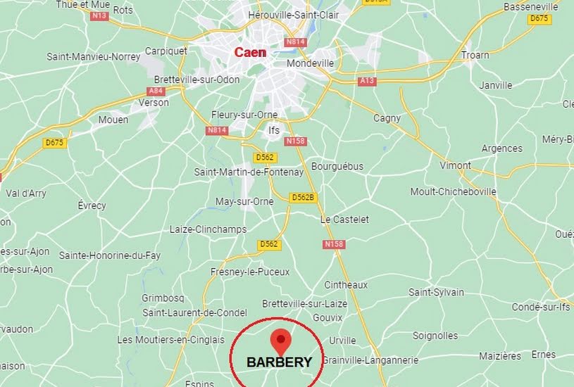  Vente Terrain à bâtir - 402m² à Barbery (14220) 