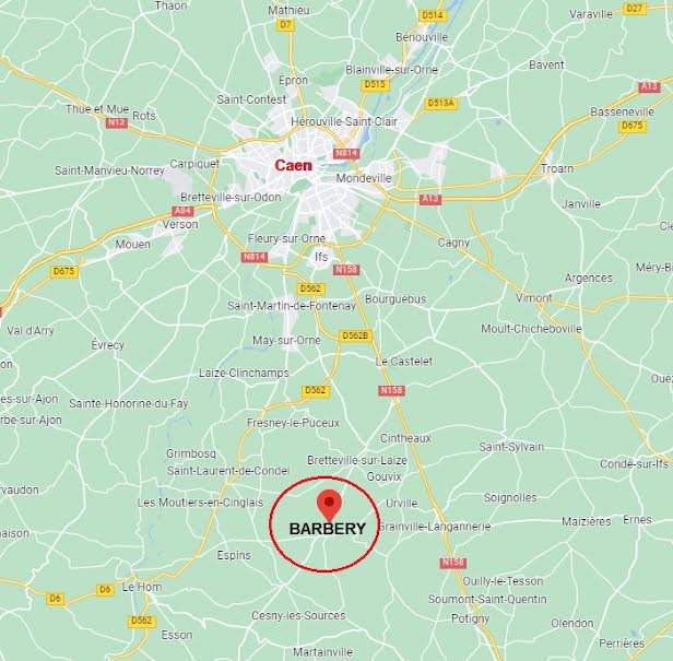 Vente terrain  402 m² à Barbery (14220), 59 500 €