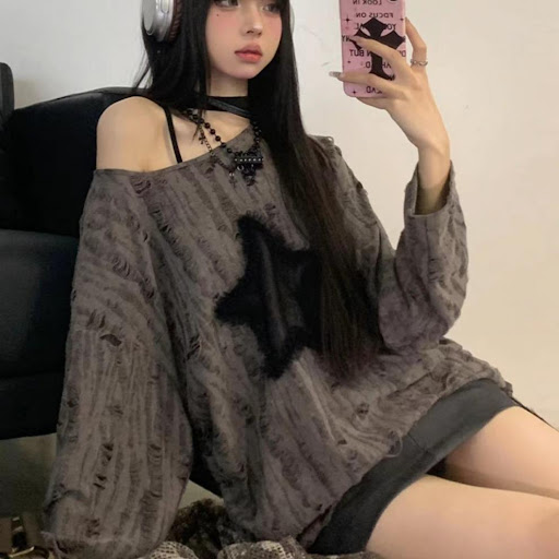 Title 4, Drawstring Mechanical Style Hot Girl Off-the-sh...