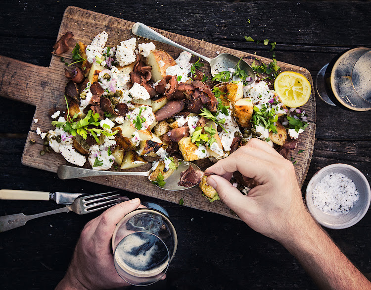 Turn biltong into a salad and an excuse to drink more beer while tucking into our new fave cookbooks, like Beer Country’s 'Beer. Food. Fire.'.